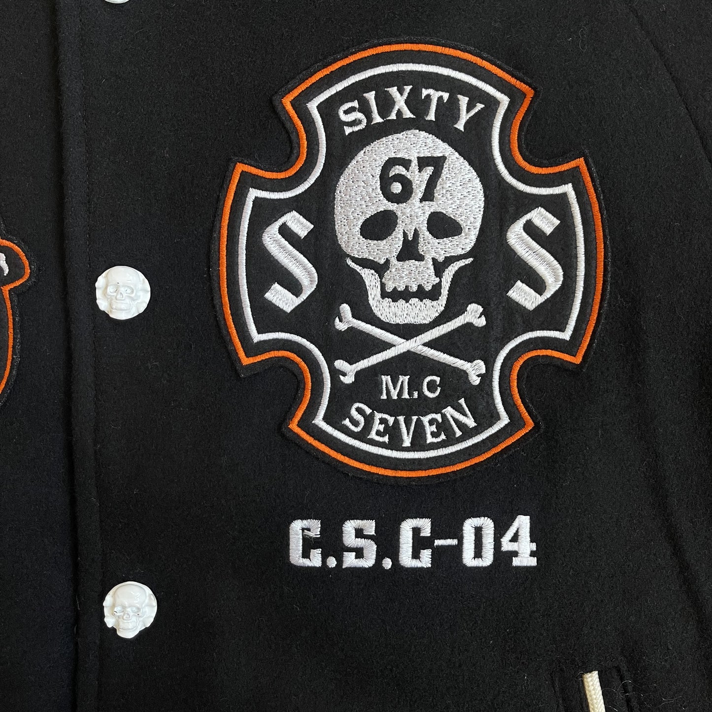 Cream Soda Varsity Jacket - M