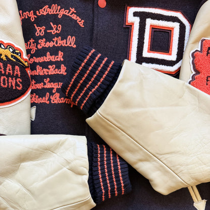 Whitesville 'Flying Alligators' Varsity Jacket - L