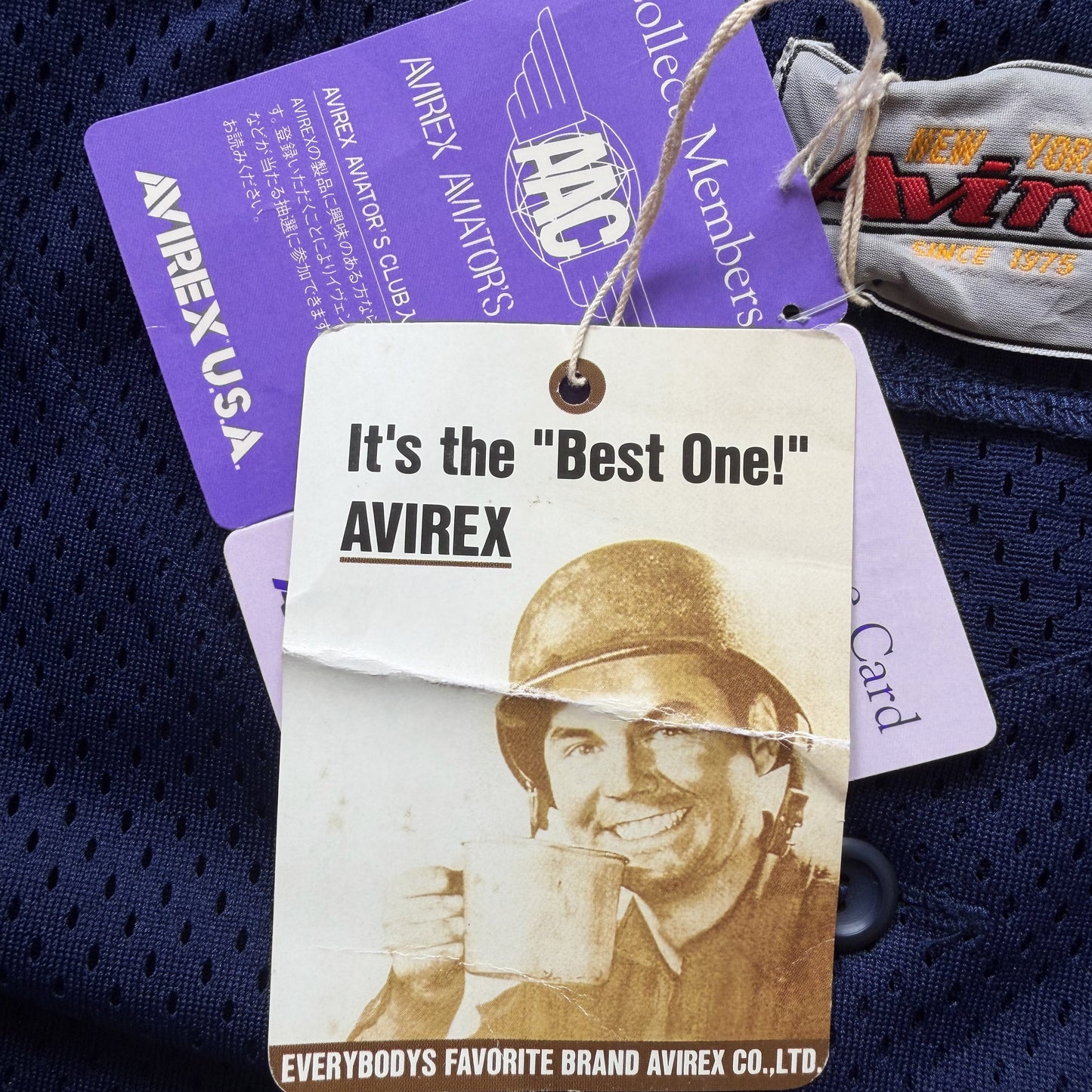 Avirex 90's Baseball Jersey - XL