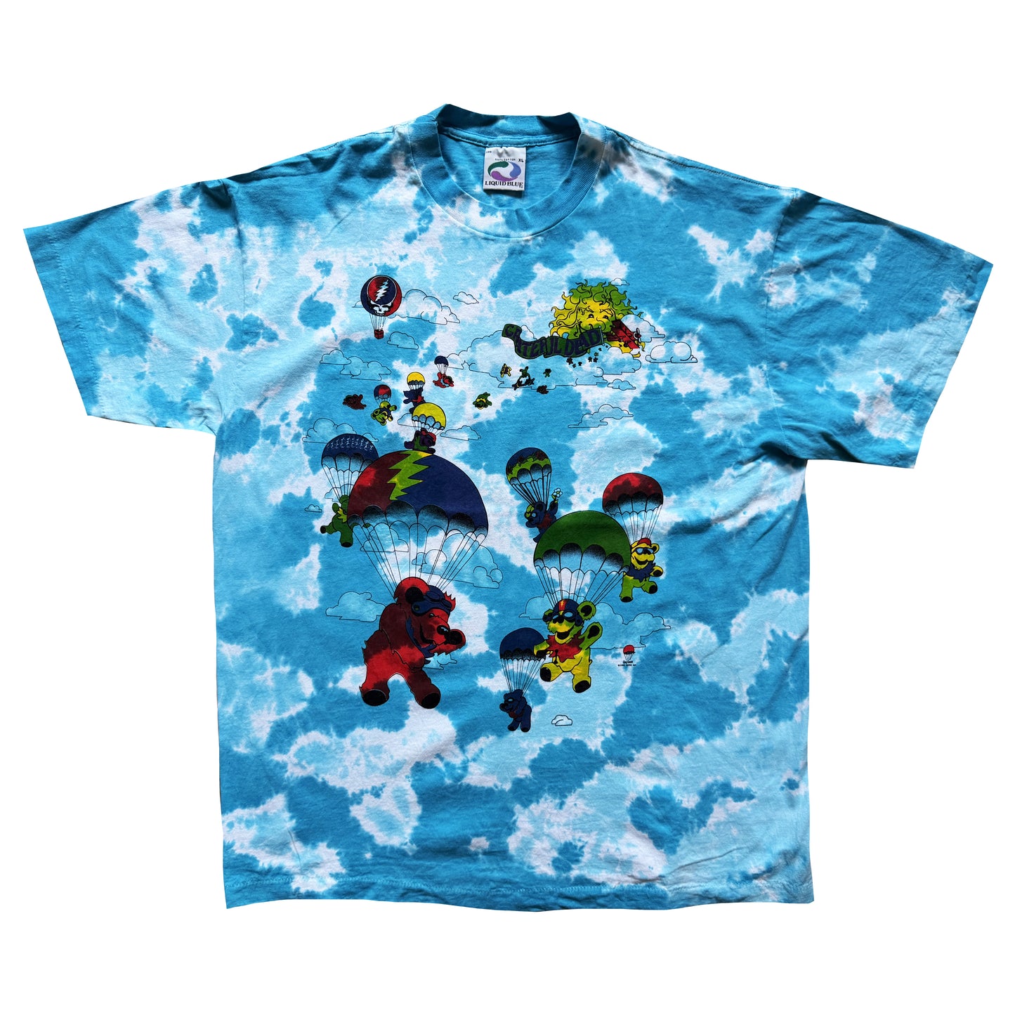 Grateful Dead Liquid Blue T-Shirt - XL