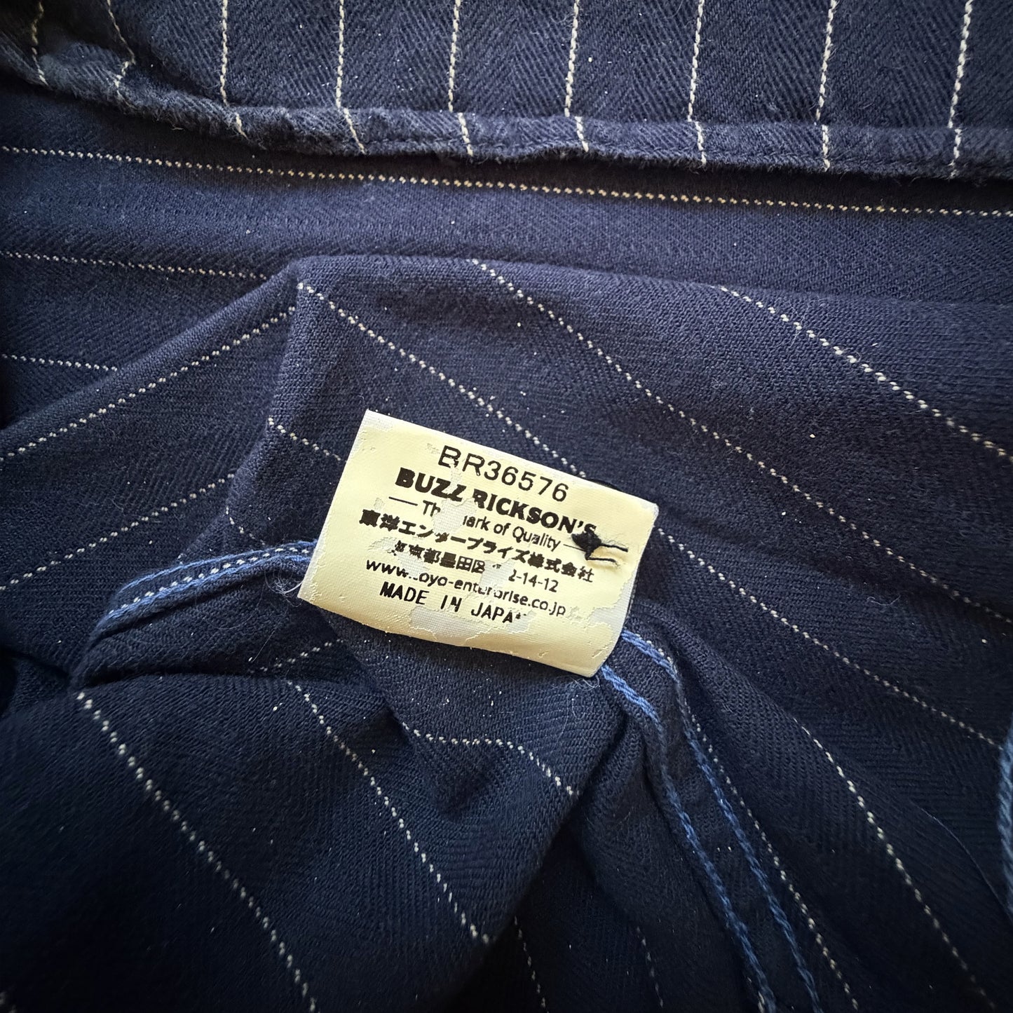 Lockheed Martin x Buzz Rickson Engineer Work Shirt - M