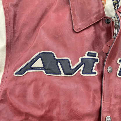 Avirex Leather Varsity Jacket