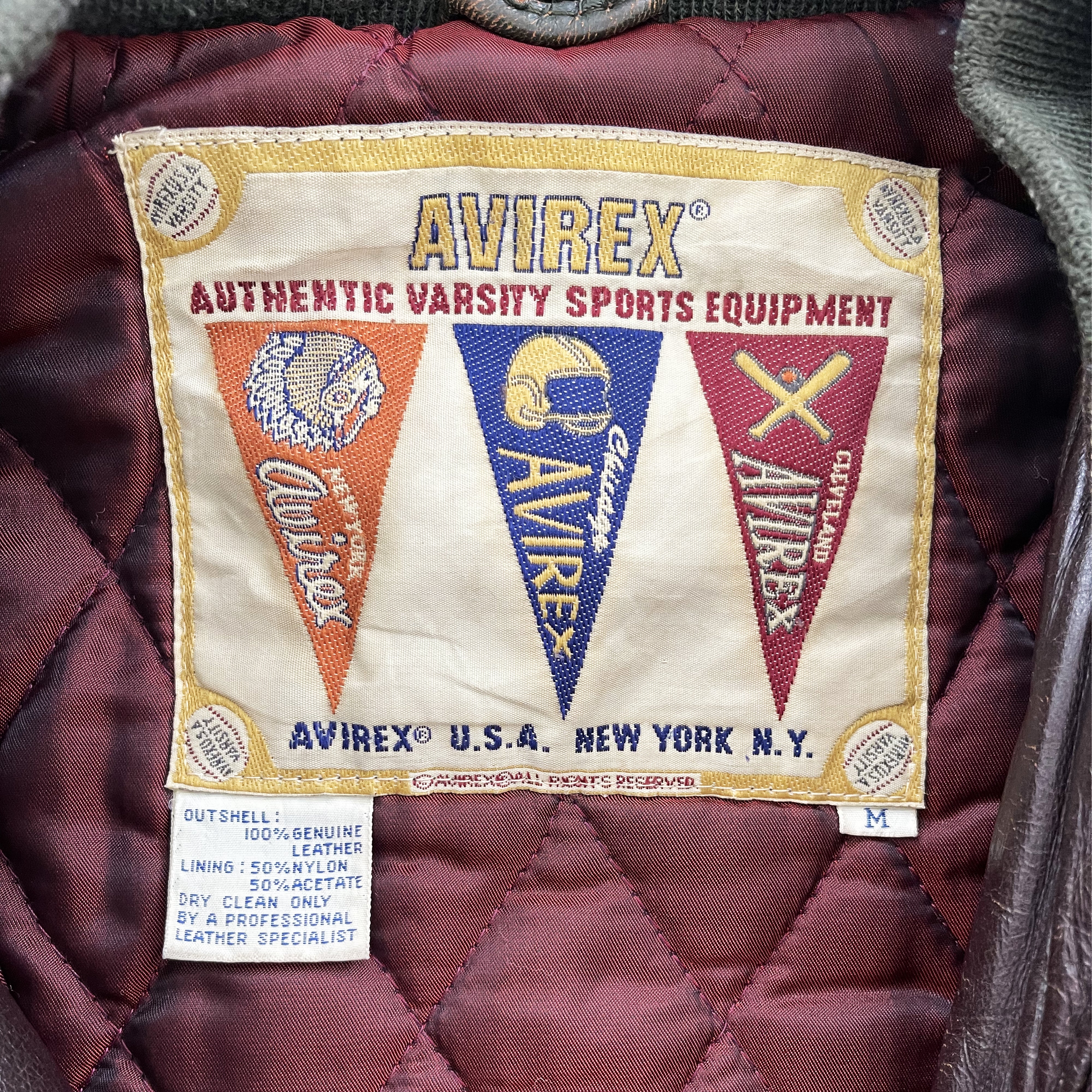 Vintage Avirex Leather Varsity Jacket – The Holy Grail