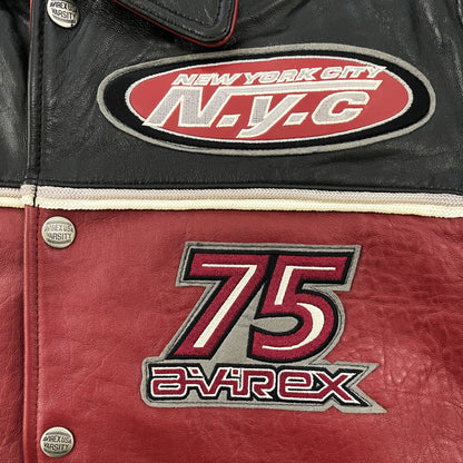 Avirex Leather Varsity Jacket