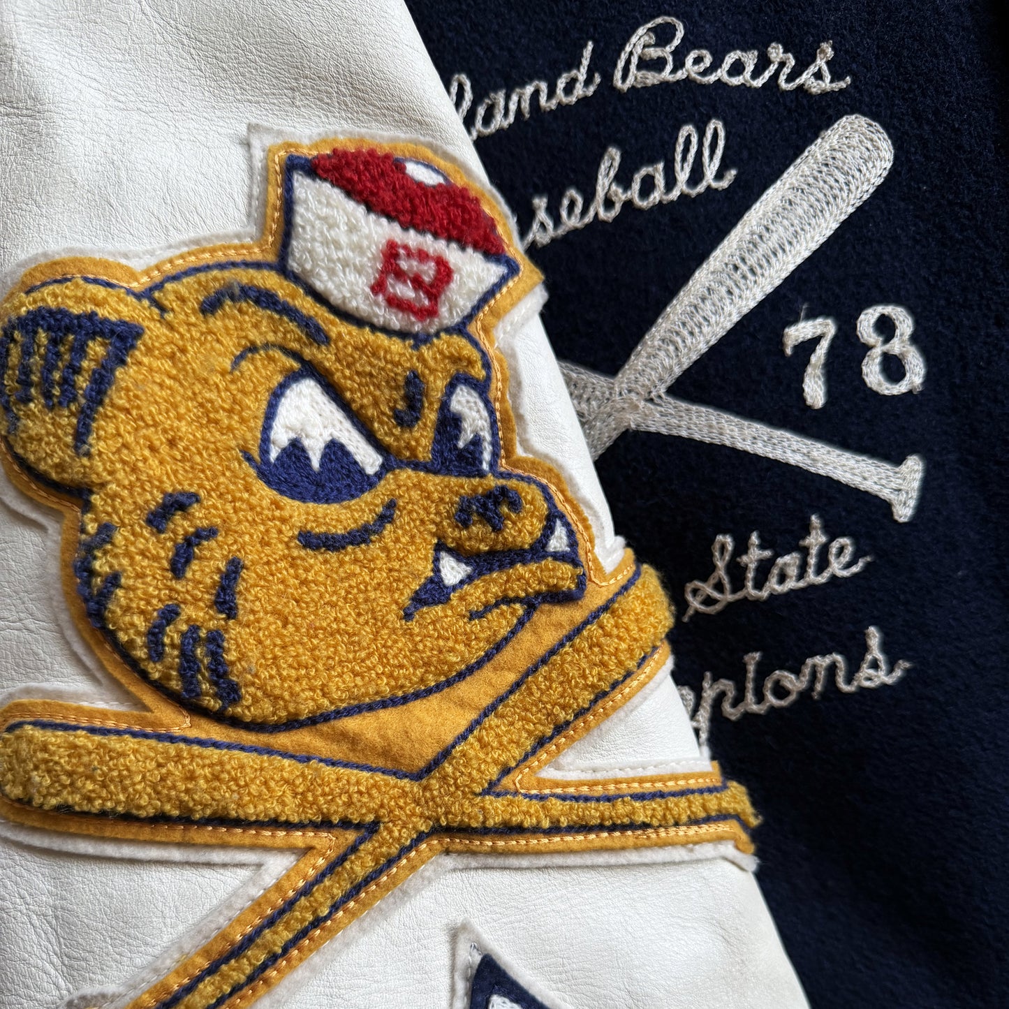 Whitesville 'Cleveland Bears' Varsity Jacket - XL