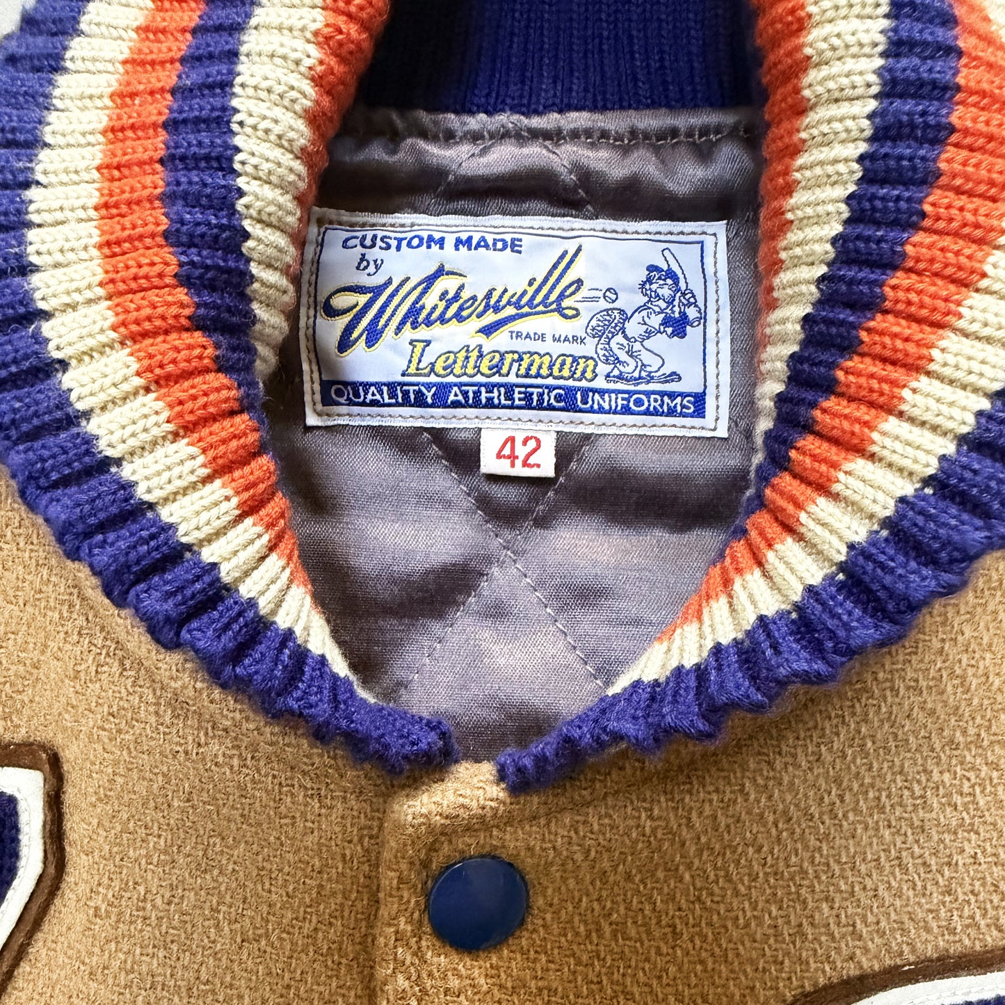 Whitesville 'Roswell Indians' Varsity Jacket - XL