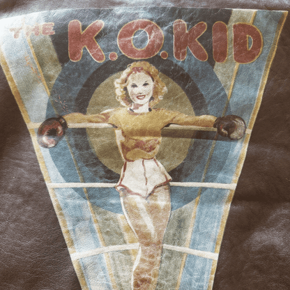 Avirex 'The K.O Kid' A2 Leather Flight Jacket - S / M