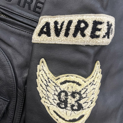 Avirex Leather Biker Jacket