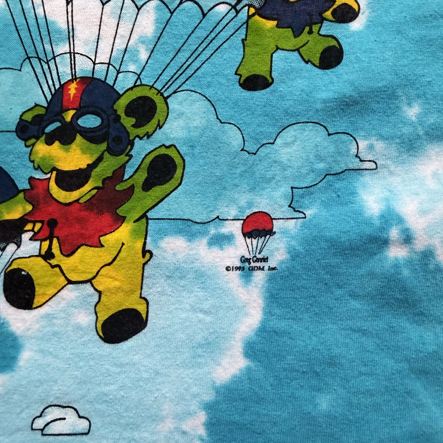 Grateful Dead Liquid Blue T-Shirt - XL