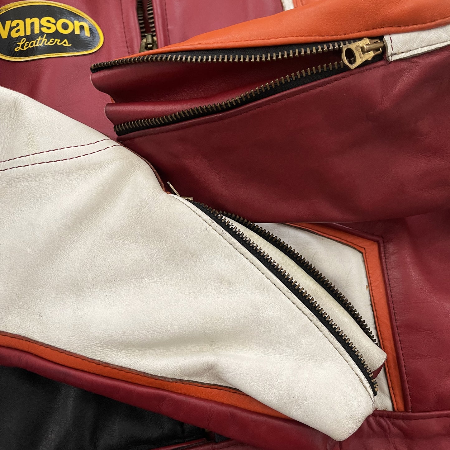 Vanson Leathers Team Racing Jacket - S