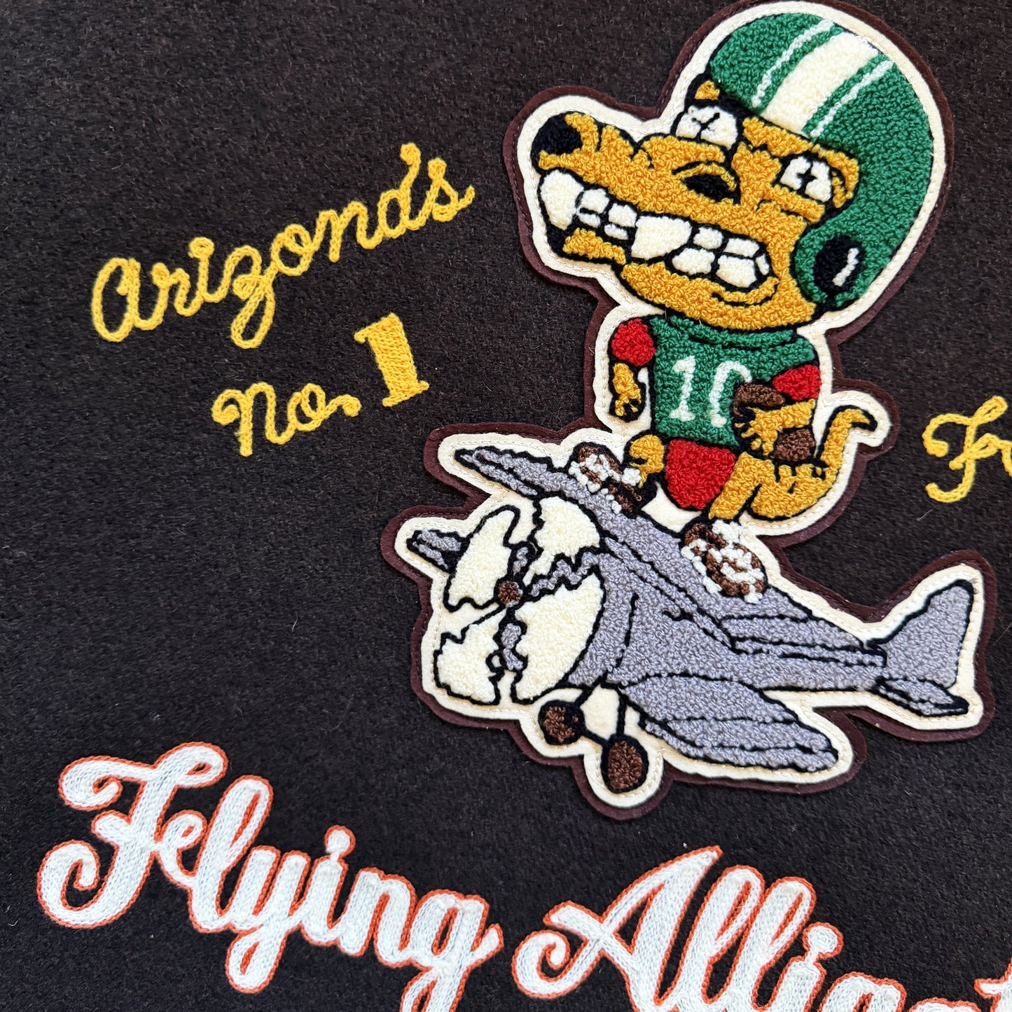 Whitesville 'Flying Alligators' Varsity Jacket - L