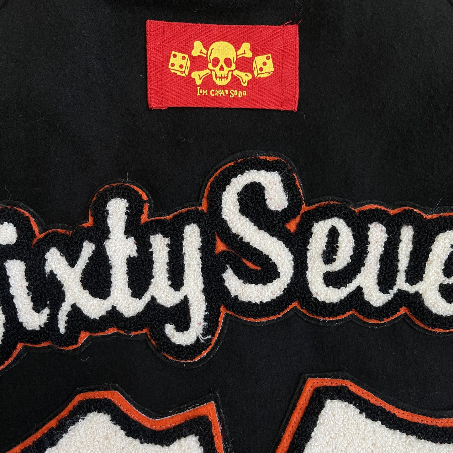 Cream Soda Varsity Jacket - M