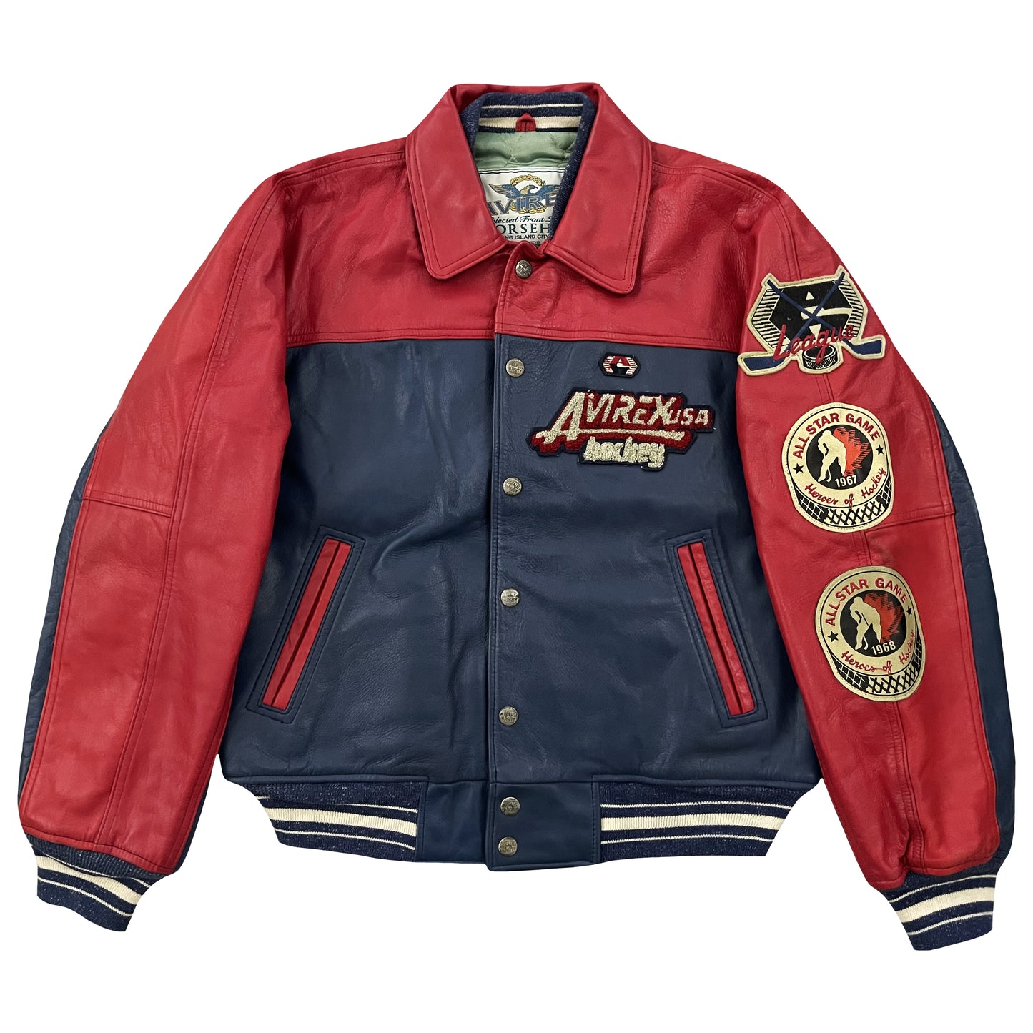 Vintage Avirex Leather Varsity Jacket – The Holy Grail