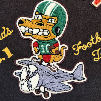 Whitesville 'Flying Alligators' Varsity Jacket - L