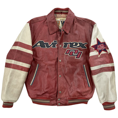 Avirex Leather Varsity Jacket