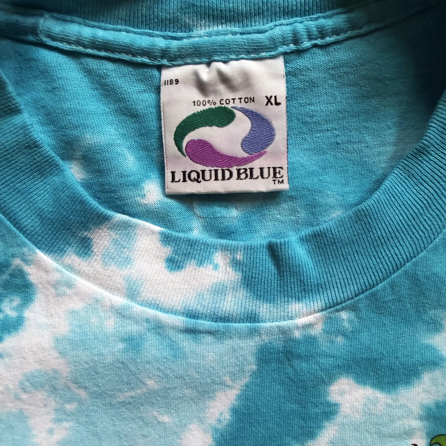 Grateful Dead Liquid Blue T-Shirt - XL