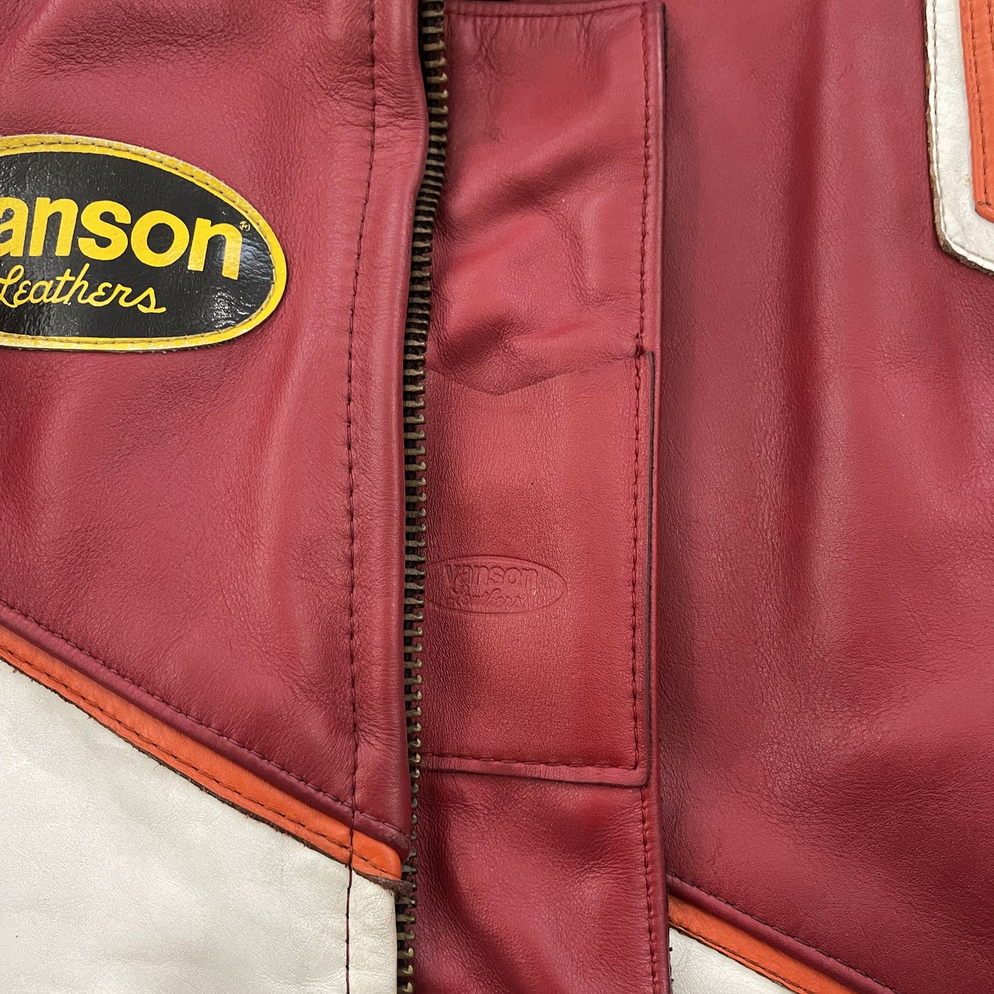 Vanson Leathers Team Racing Jacket - S