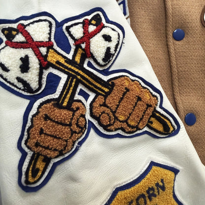 Whitesville 'Roswell Indians' Varsity Jacket - XL