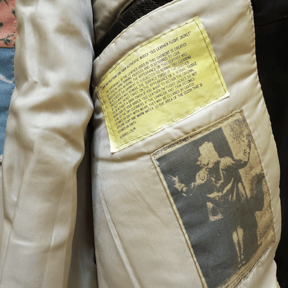 Avirex 'The K.O Kid' A2 Leather Flight Jacket - S / M