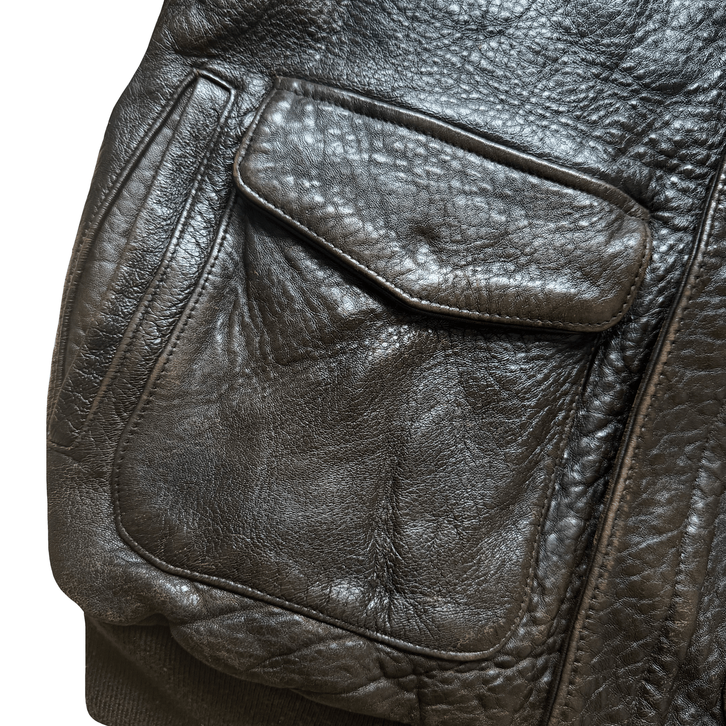 Avirex 'Saipan' 1988 A2 Leather Flight Jacket - S / M