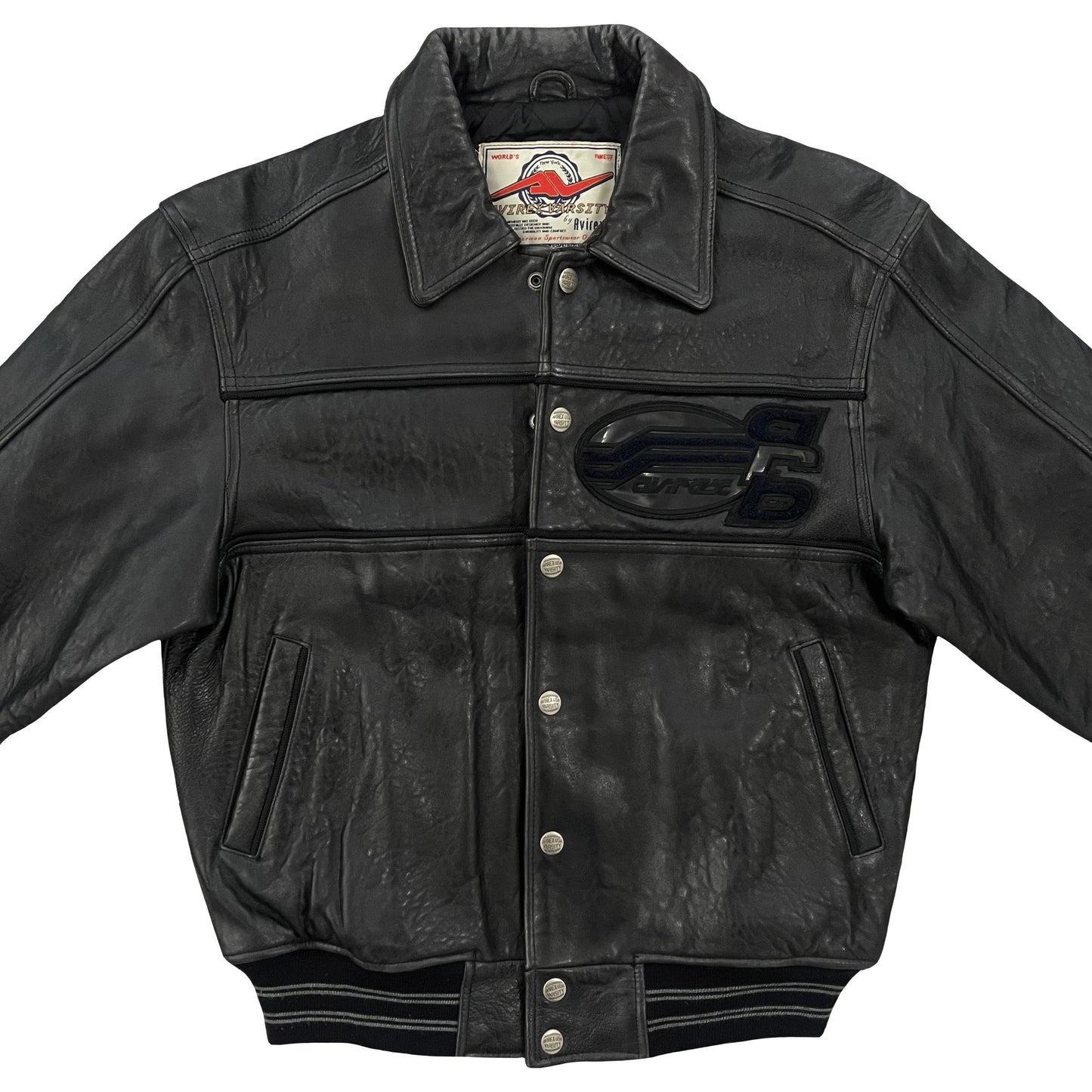 Avirex Leather Varsity Jacket