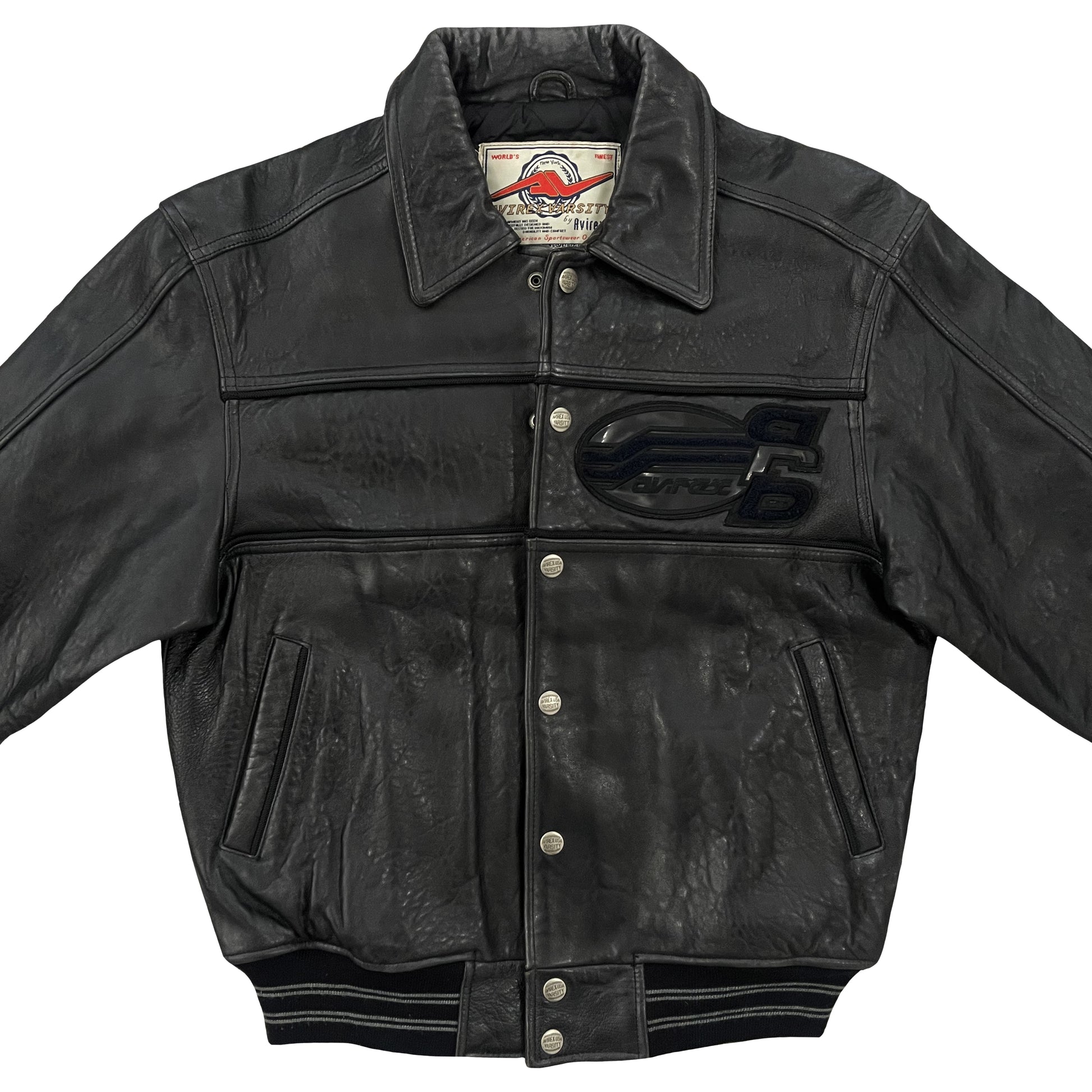 Avirex Leather Varsity Jacket