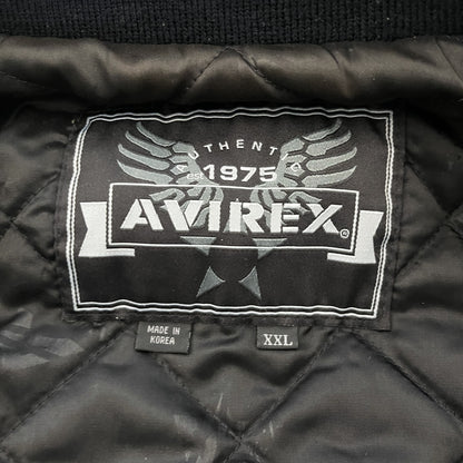 Avirex Leather Varsity Jacket