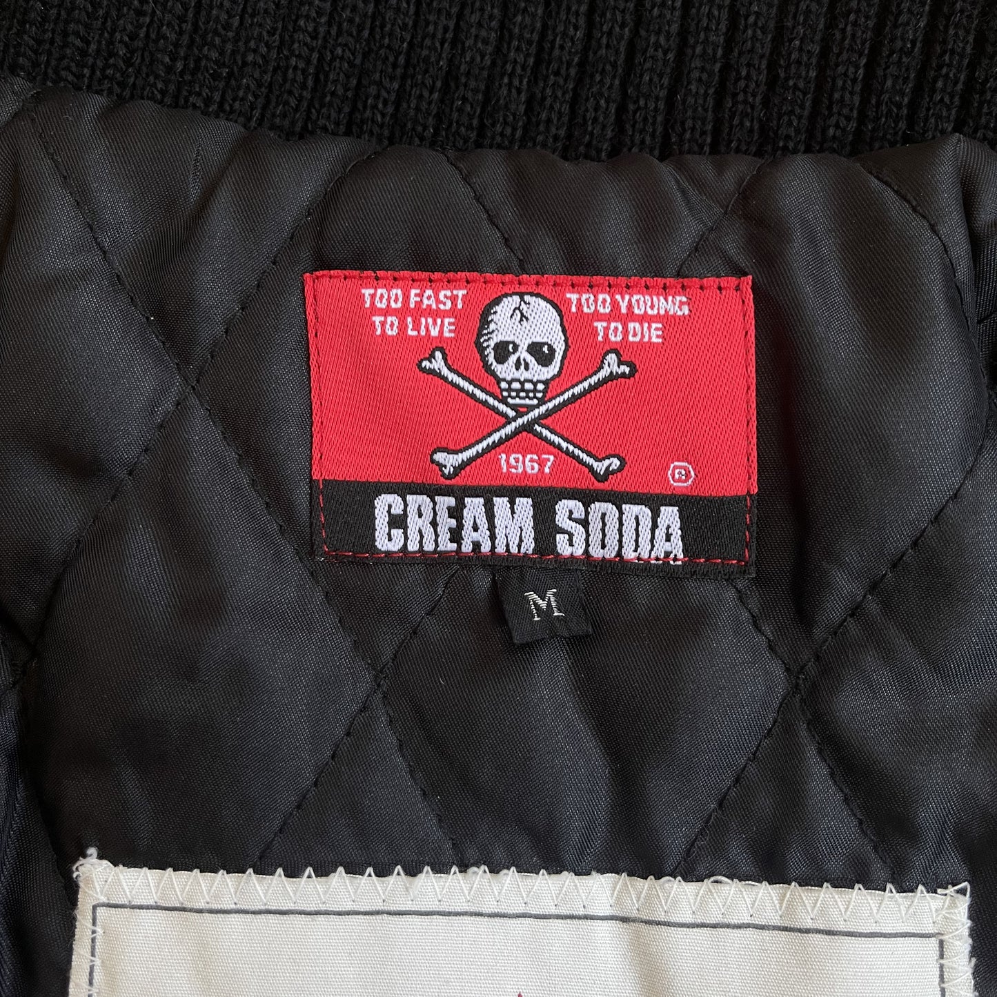 Cream Soda Varsity Jacket - M