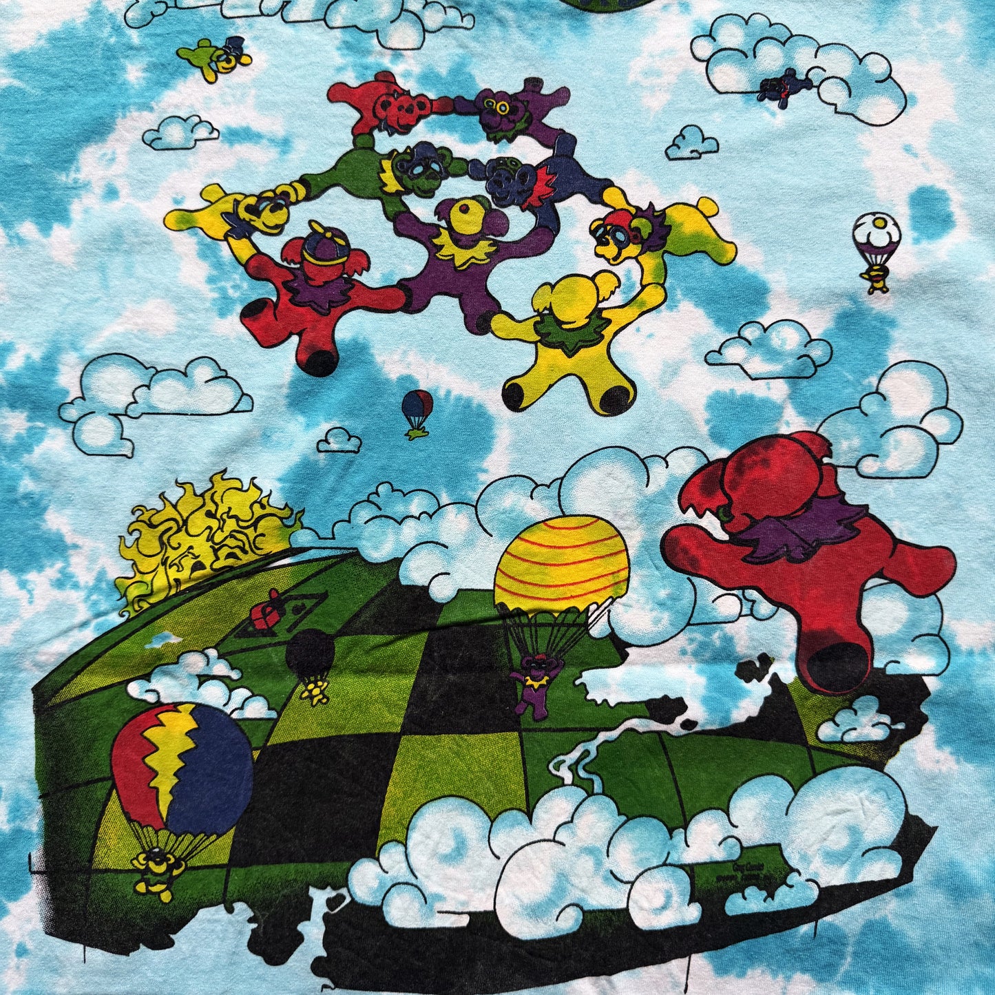 Grateful Dead Liquid Blue T-Shirt - XL