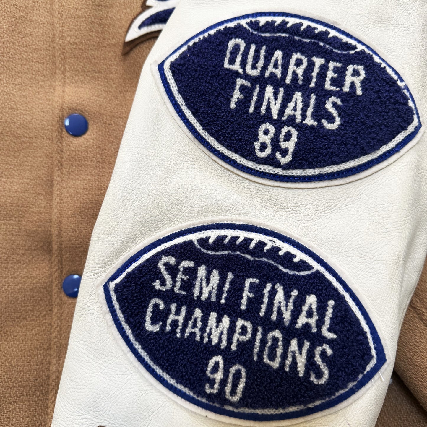 Whitesville 'Roswell Indians' Varsity Jacket - XL