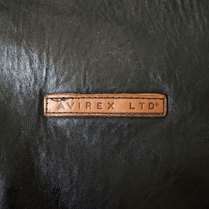 Avirex 'Visibility Perfect' 1988 A2 Leather Flight Jacket - S /M