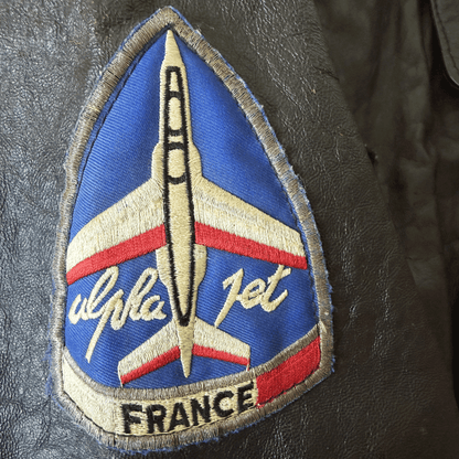 Avirex 1988 'Patrouille de France' A2 Leather Flight Jacket - S / M