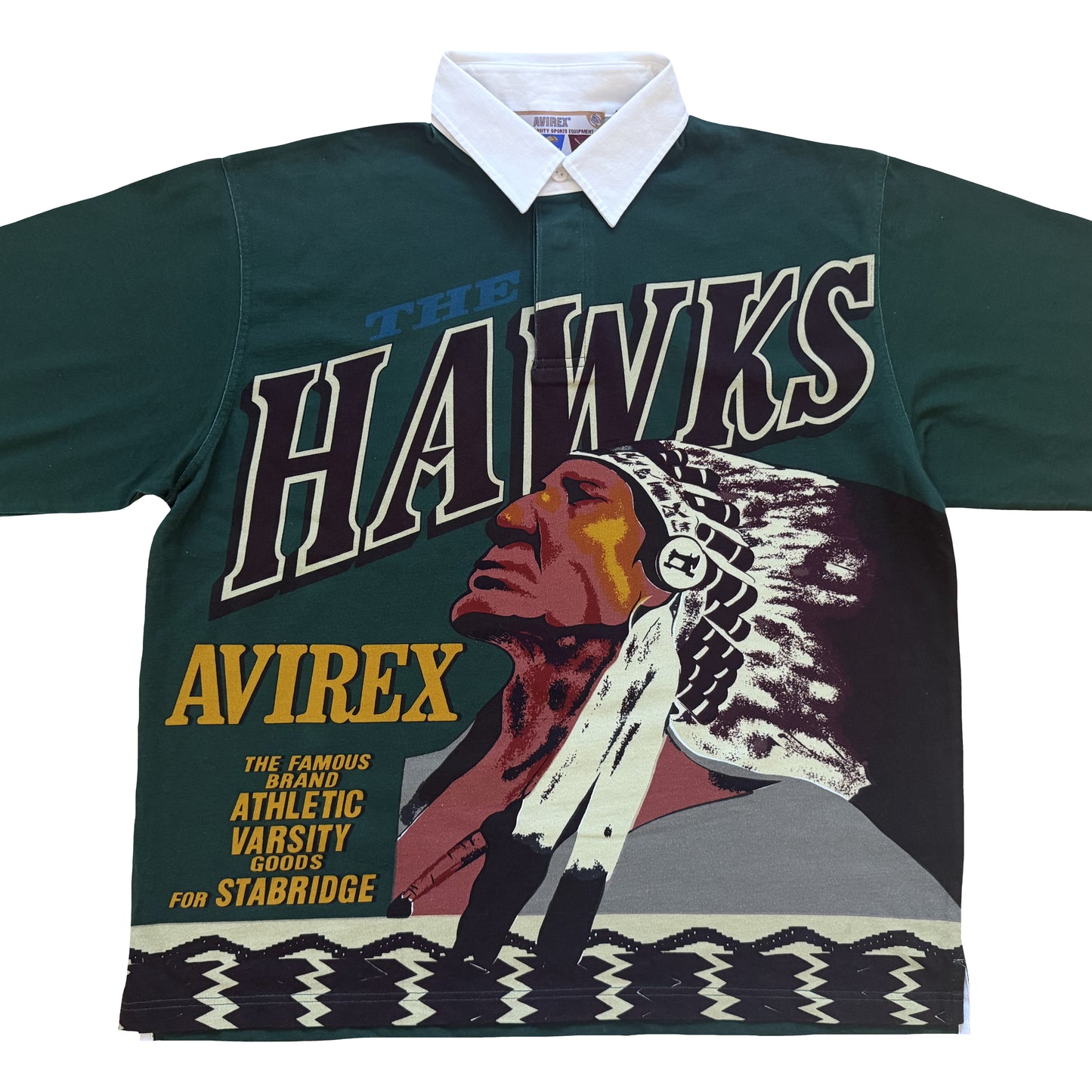 Avirex x Stabridge Hawks Rugby Shirt - XL