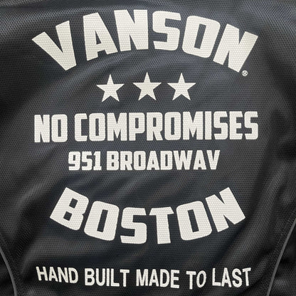 Vanson Leathers 'Trooper' Motorcycle Mesh Racer Jacket