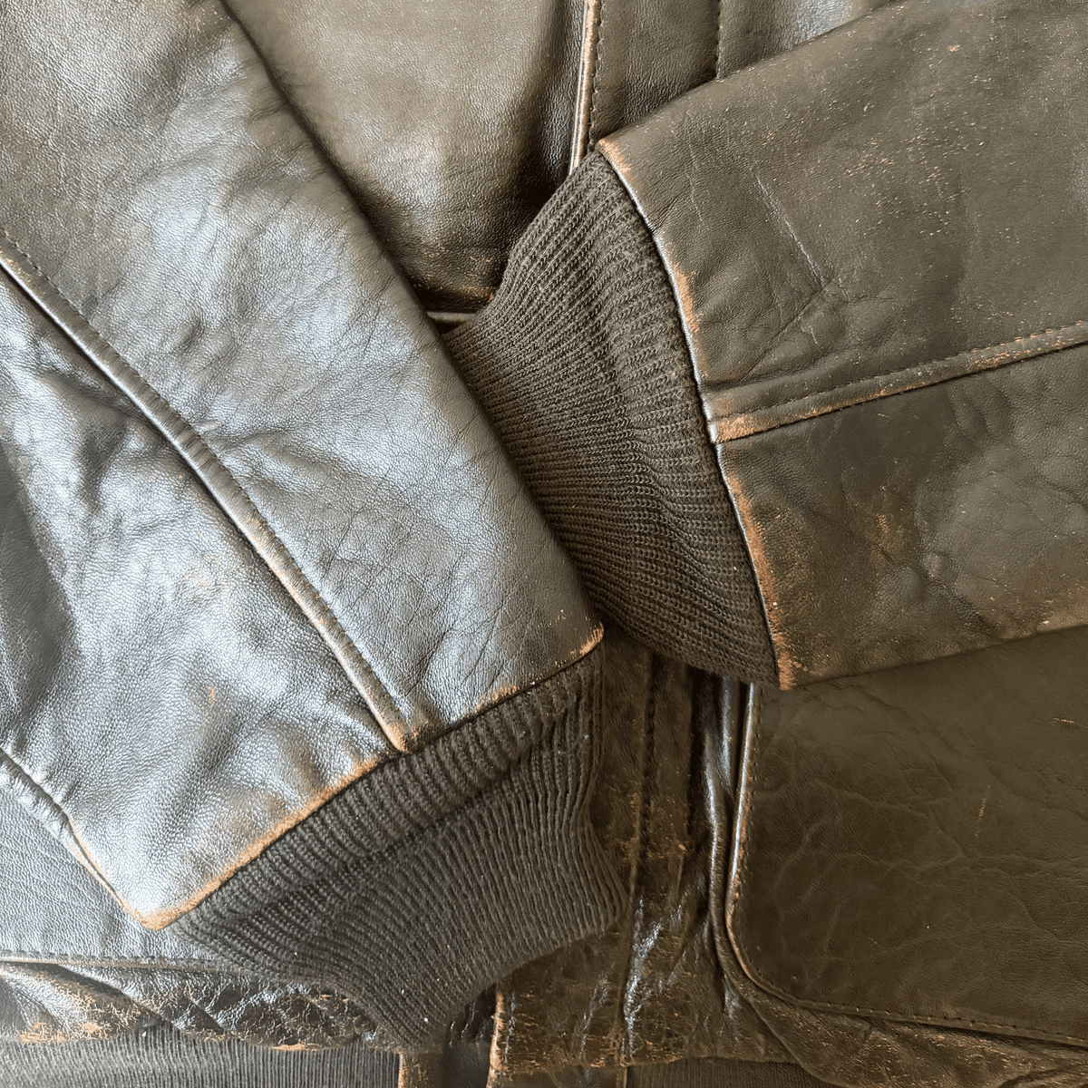 Avirex 'Visibility Perfect' 1988 A2 Leather Flight Jacket - S /M