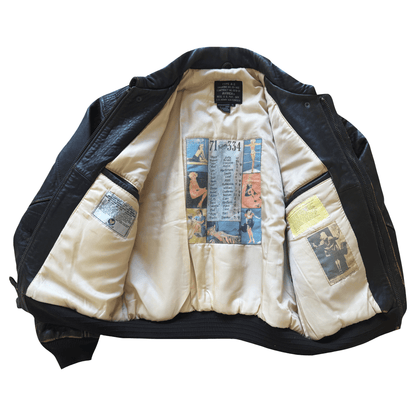 Avirex 'The K.O Kid' A2 Leather Flight Jacket - S / M