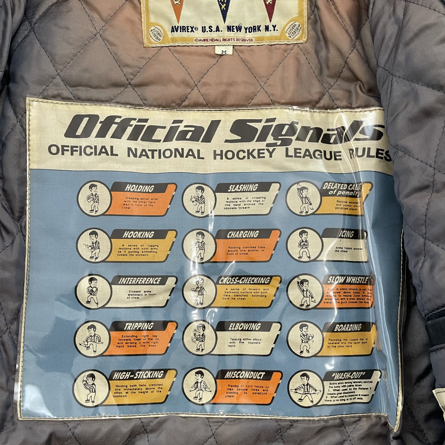 Avirex Leather Varsity Jacket