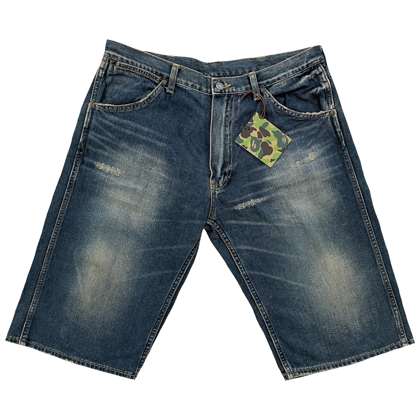 Bape Denim Shorts