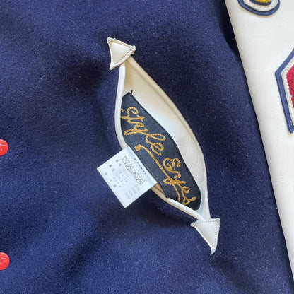 Style Eyes 'Minnesota Red Indians' Varsity Jacket - L
