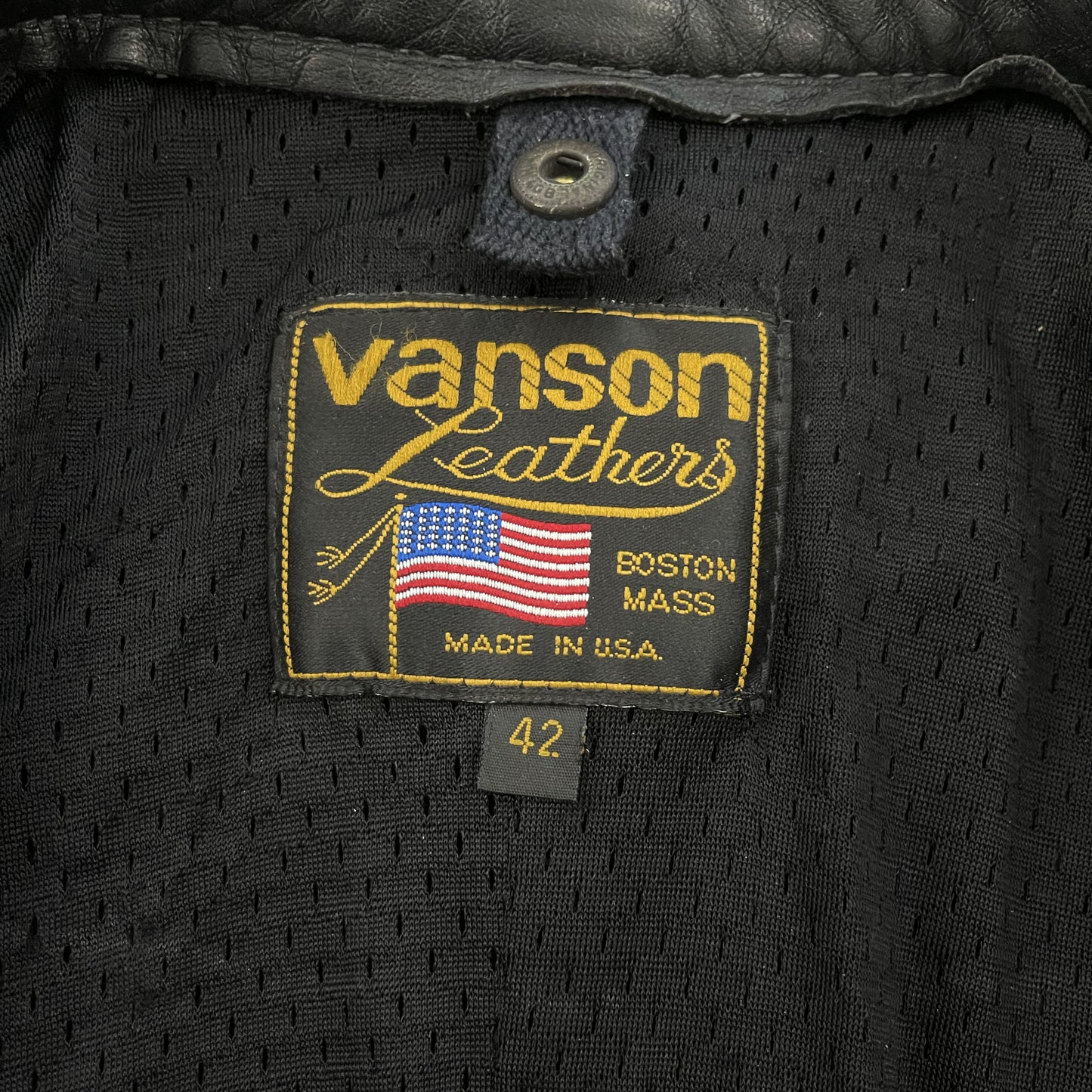 Vanson Leathers Motorcycle Racer Jacket