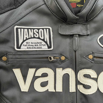 Vanson Leathers Motorcycle Mesh Racer Jacket