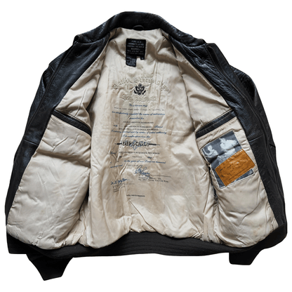 Avirex 'Saipan' 1988 A2 Leather Flight Jacket - S / M