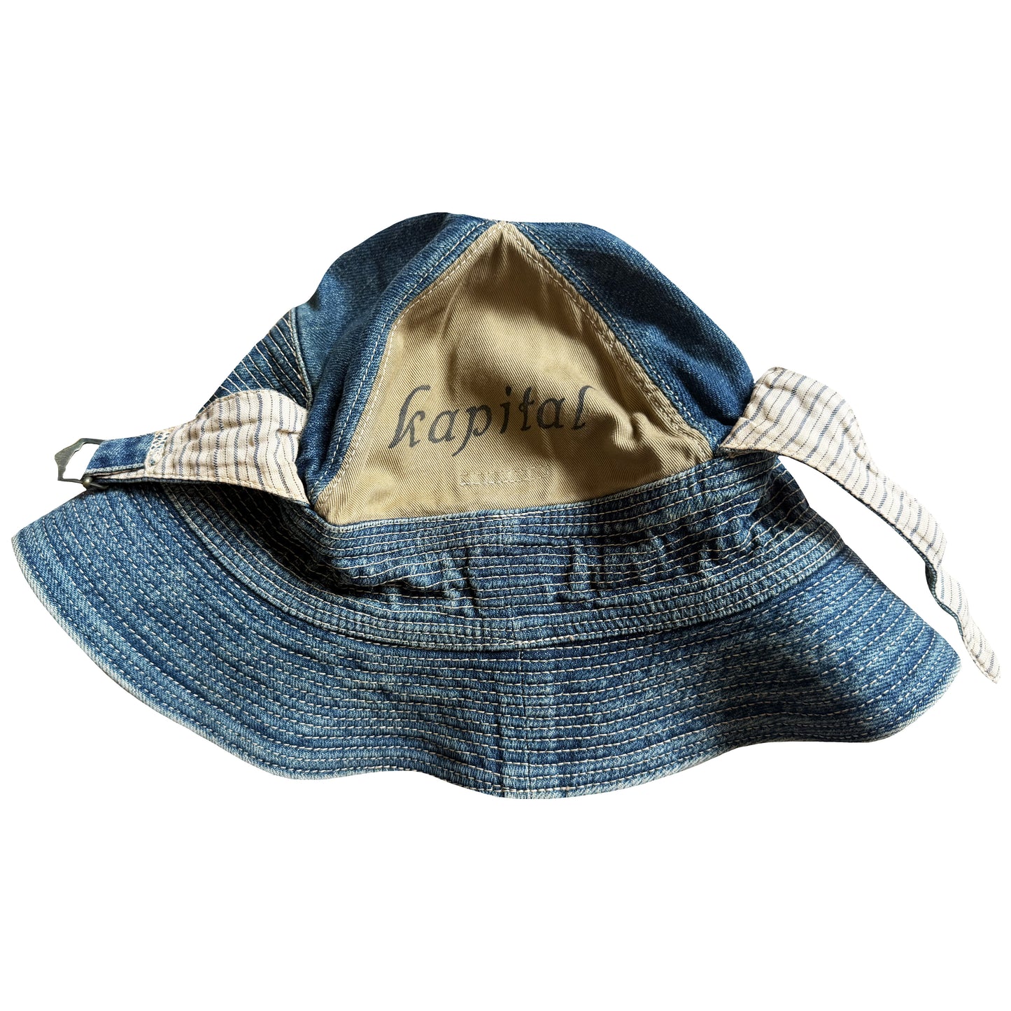 Kapital 'The Old Man & The Sea' Denim Bucket Hat