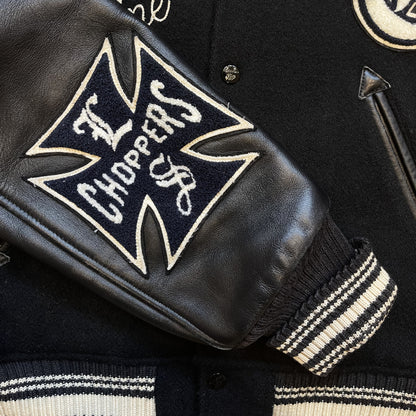 Style Eyes 'Lonestar Choppers MC' Varsity Jacket - M / L