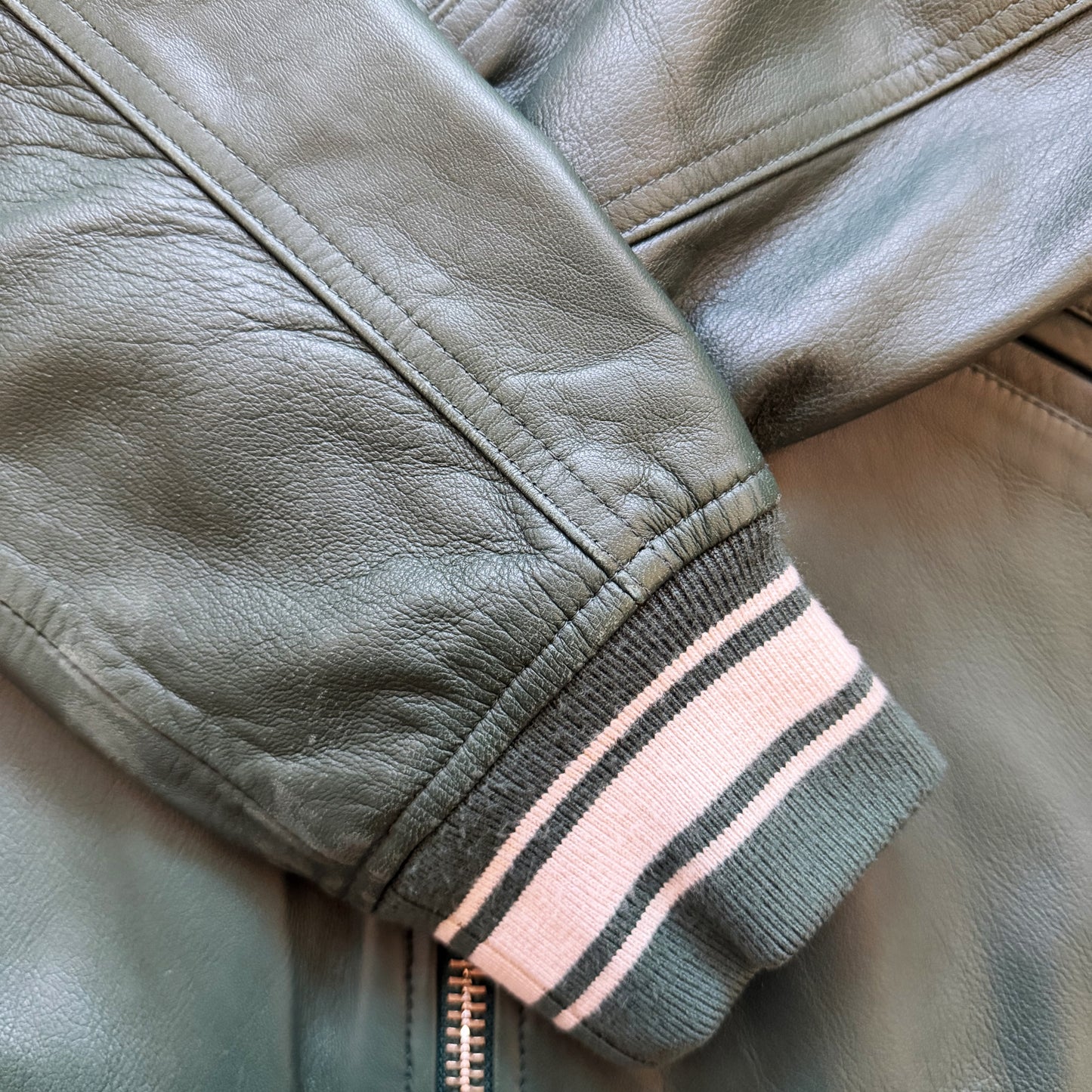 Avirex Icon Leather Varsity Jacket - XL