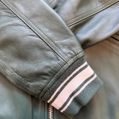 Avirex Icon Leather Varsity Jacket - XL