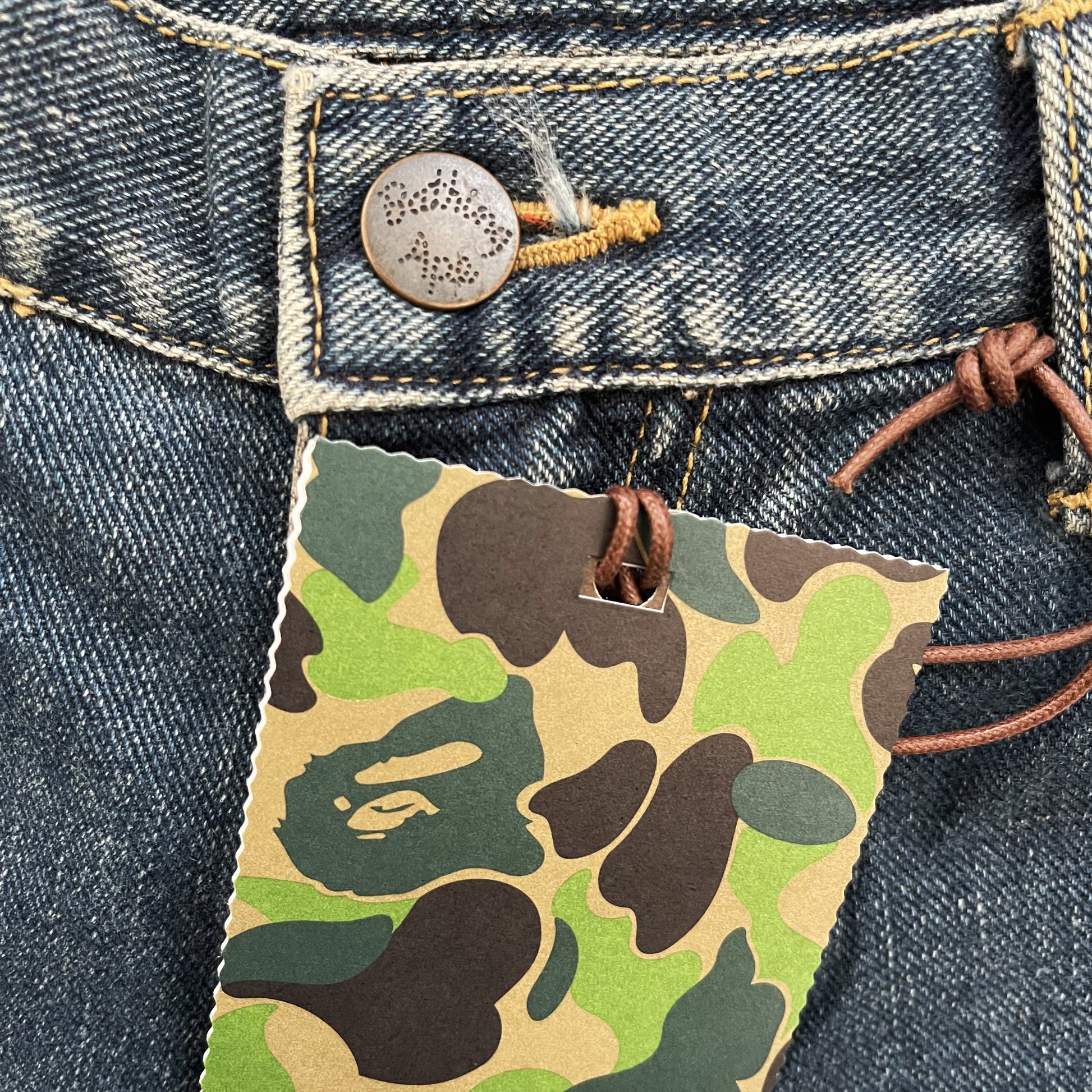Bape Denim Shorts