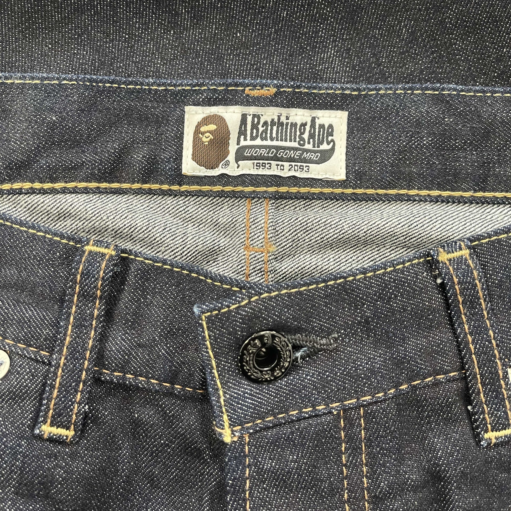 Bapesta Denim Shorts