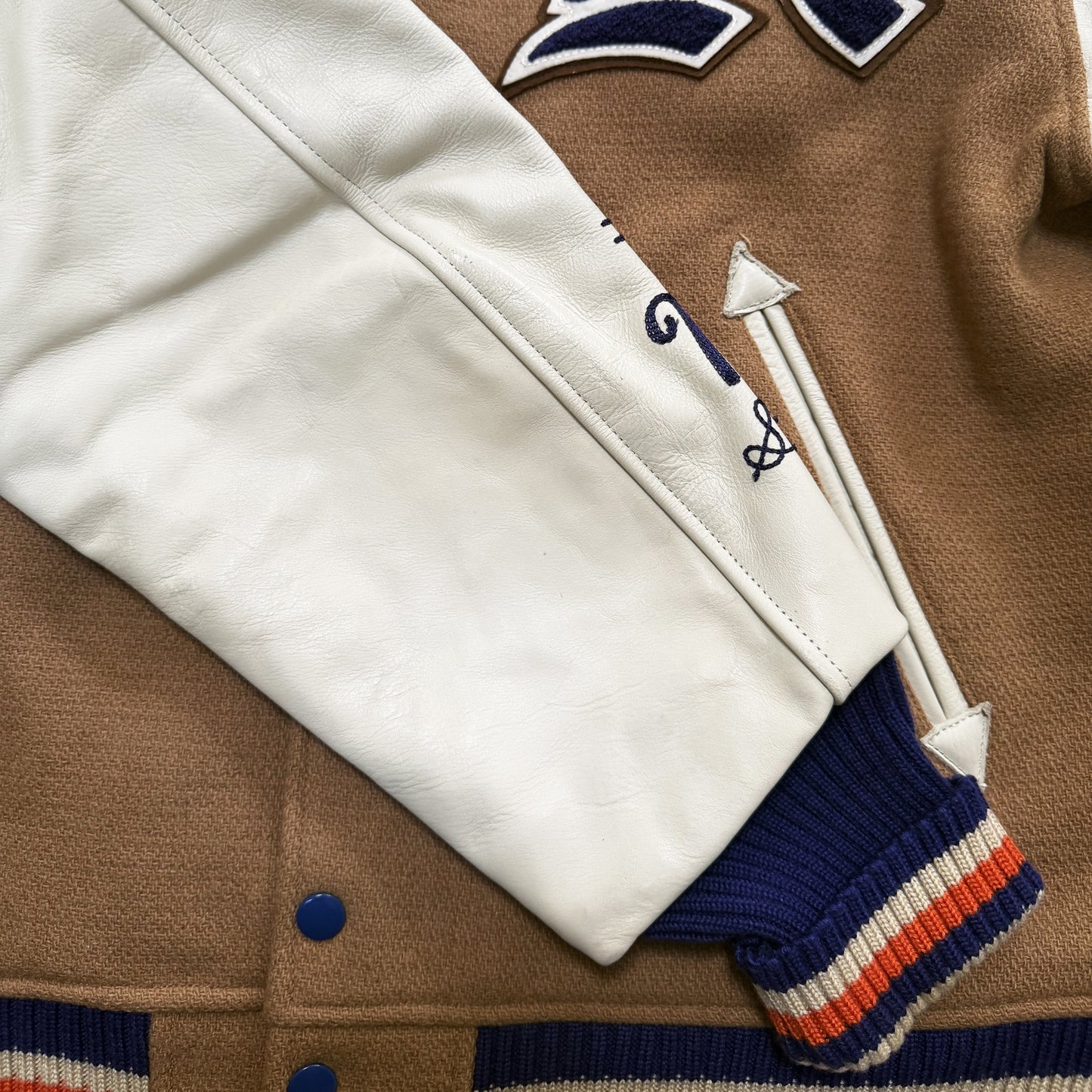 Whitesville 'Roswell Indians' Varsity Jacket - XL