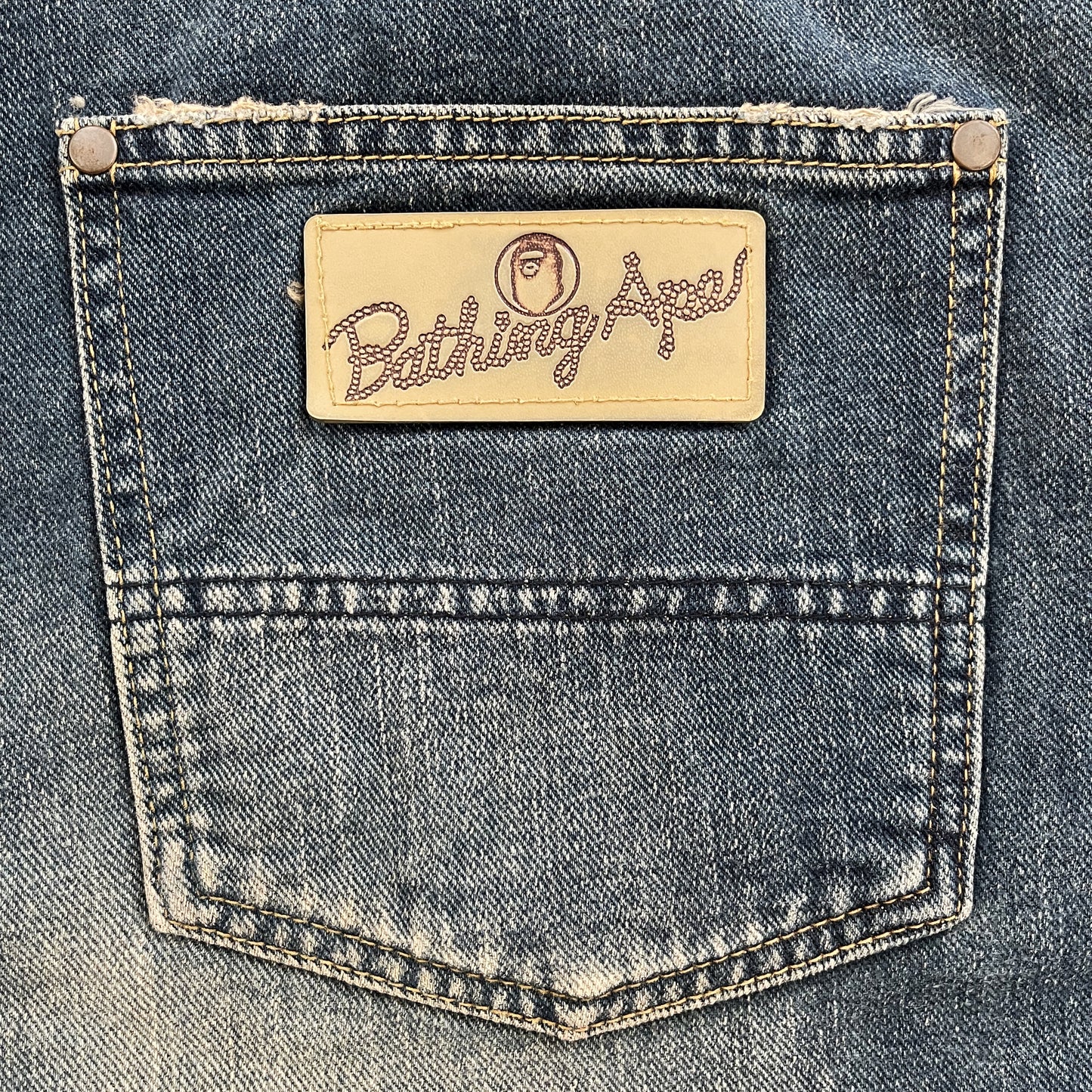 Bape Denim Shorts